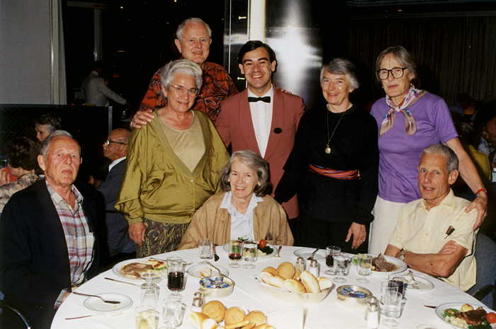 The Dyer-Bennet clan together, Fall 1989