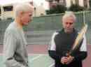 Playing tennis with Bill Steinberg